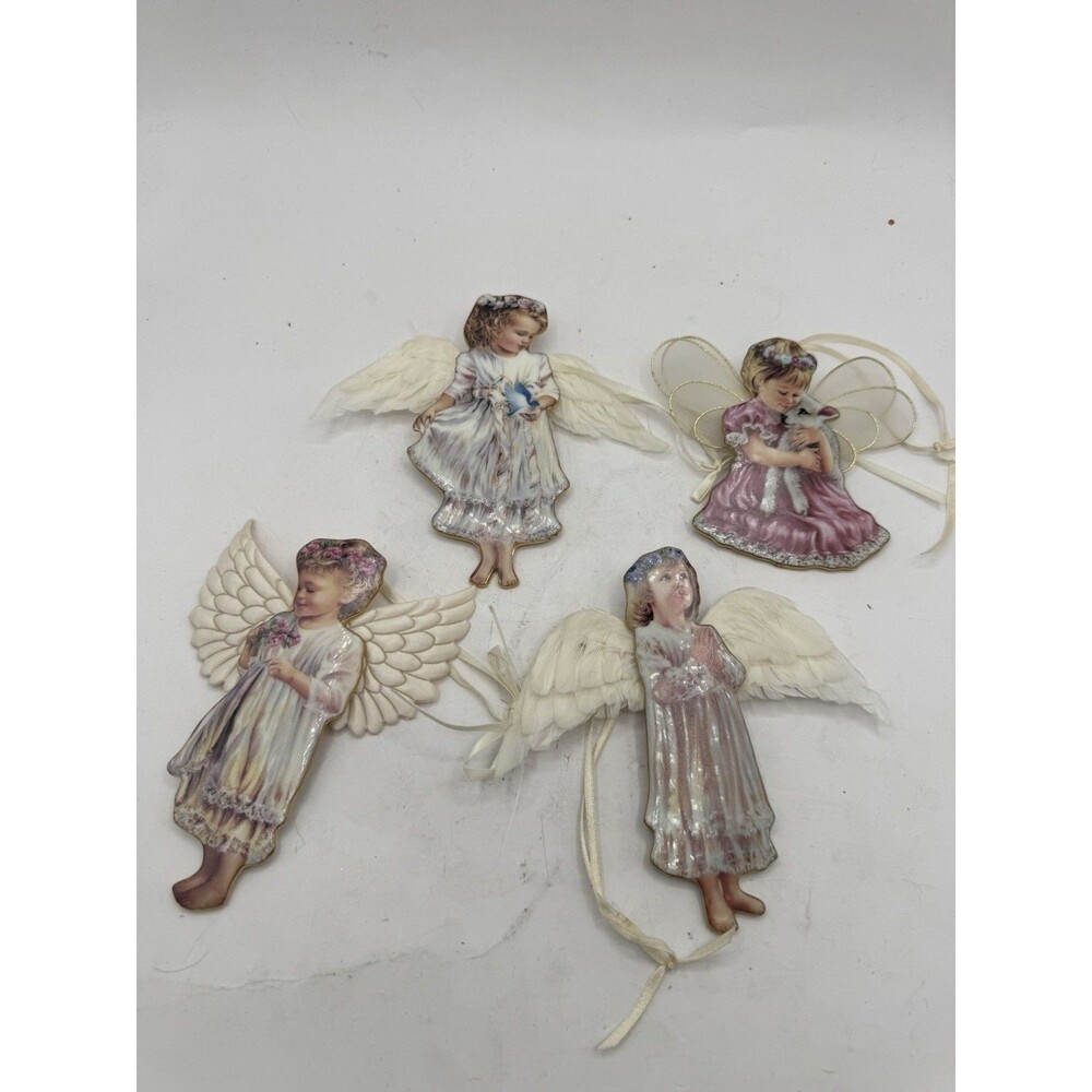 Heavens Little Angels Ornaments Dona Gelsinger Bradford Exchange